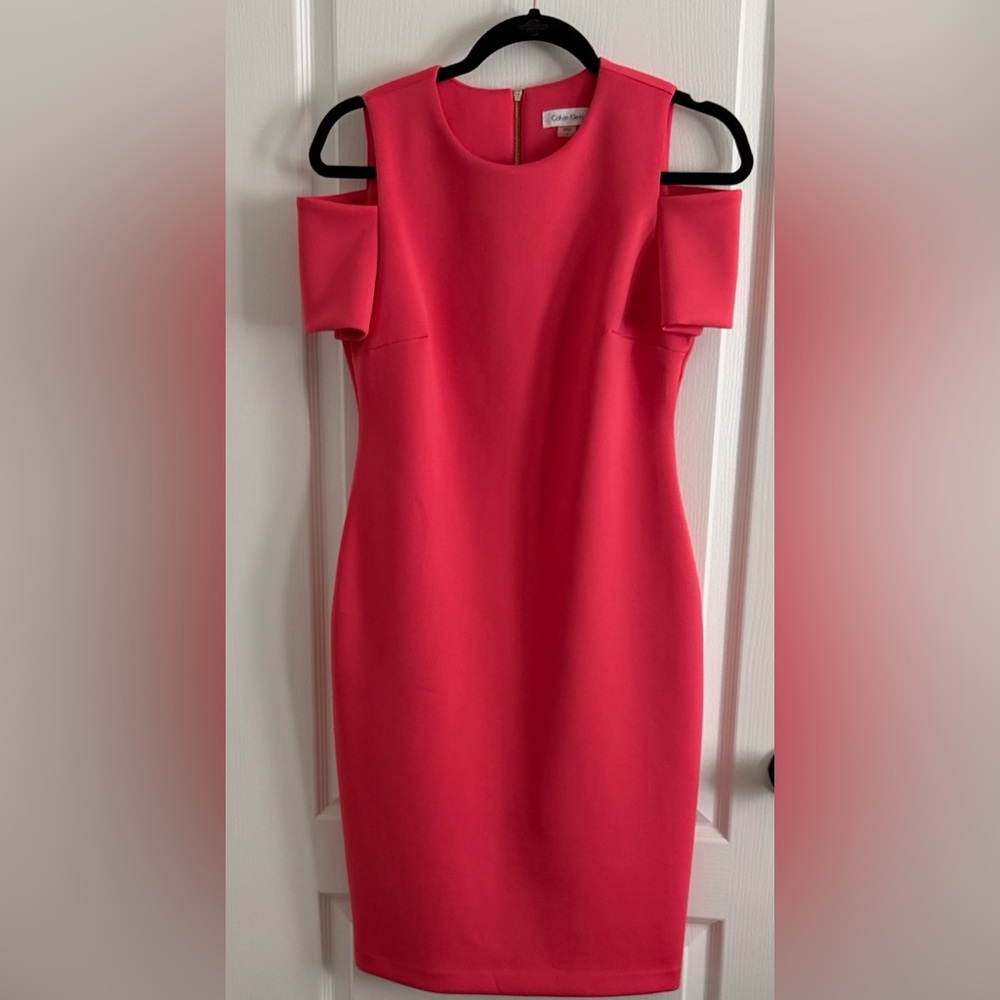 Calvin Klein Bold Pink sheath  Dress